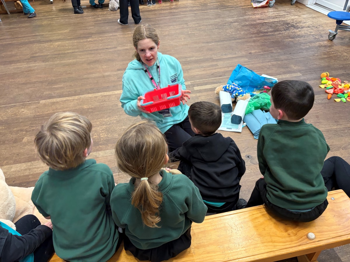 Teddy Bear Hospital launches at Fir Ends Primary school