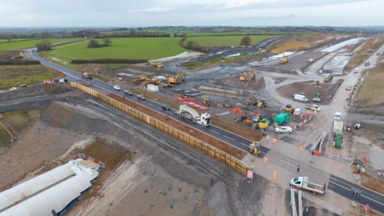 Aerial of Greatworth tunnel December 2025