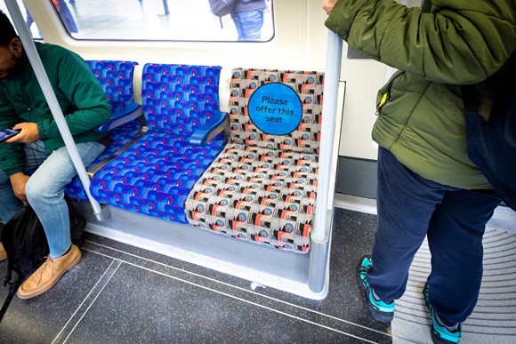 TfL Press Release - TfL urges Londoners to offer up their seats as research shows it still makes one in four people ‘feel awkward’: PSW - copyright Transport for London 