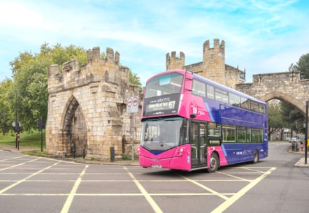 Service 67 at Walmgate Bar