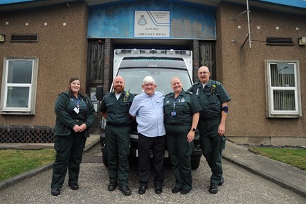 Claire Stewart, Kev Fitzgerald, Stephen Nardone, Jim Hutchison and Morag Campbell