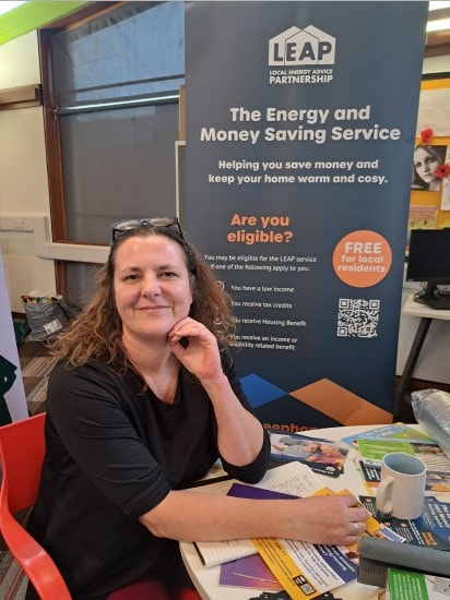 Lucy Reynolds, of Green Rose Community Interest Company, which offers households free advice and support with Energy issues