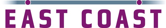Leeds railway on the small screen: East Coast logo