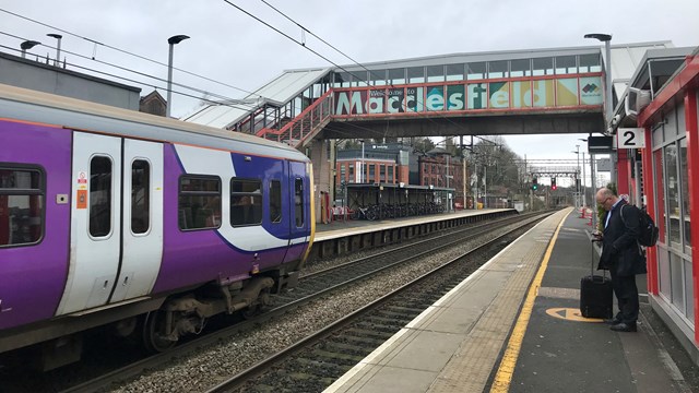Macclesfield station January 2020