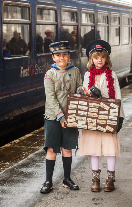 Railway children Liskeard