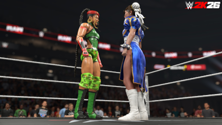 WWE 2K26 Bianca Belair as Cammy 1