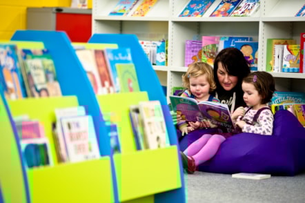 children and families can enjoy reading together at Hackney libraries
