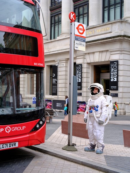 TfL and Science Museum - Bus photo