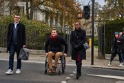 TfL Image - Pete Reed OBE crossing the road 8: TfL Image - Pete Reed OBE crossing the road 8