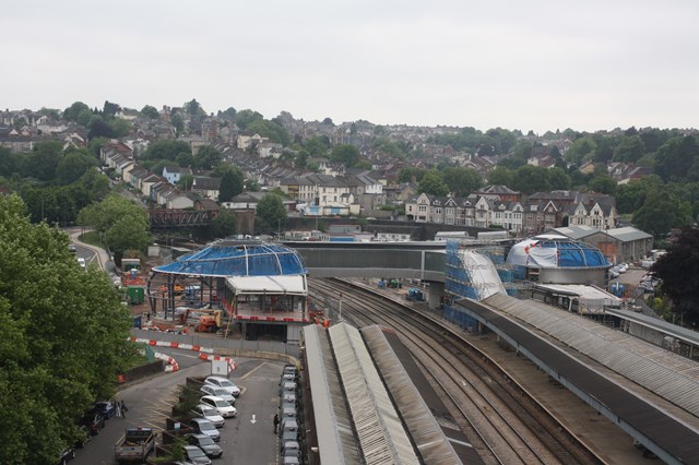 Eco-friendly Newport station cladded with ETFE