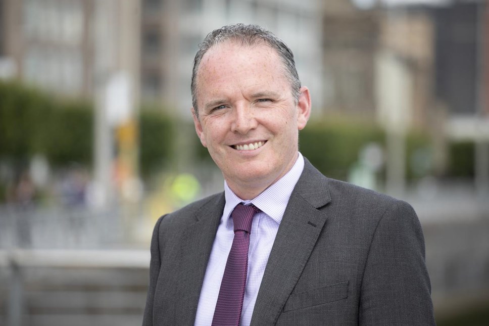 Image shows Scottish Enterprise Chief Executive  Adrian Gillespie  pictured in Glasgow 18-06-21  Medium Image m19435