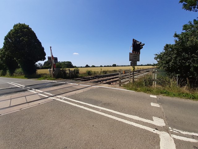 Bainton level crossing