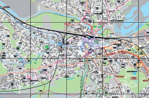 New cycling map