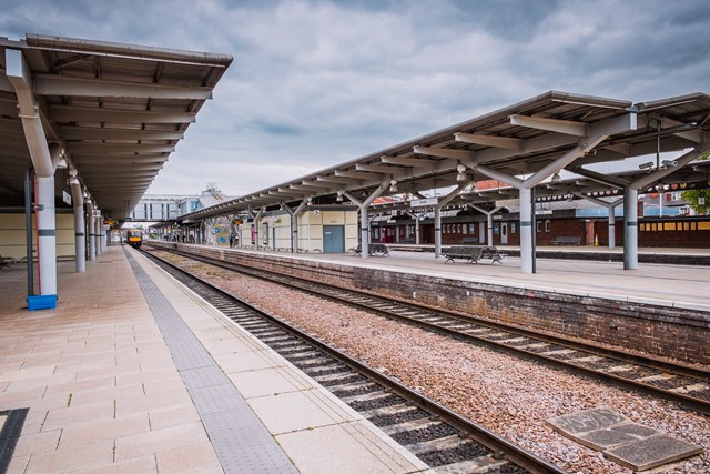Severely reduced service across East Midlands during rail strikes: Derby station