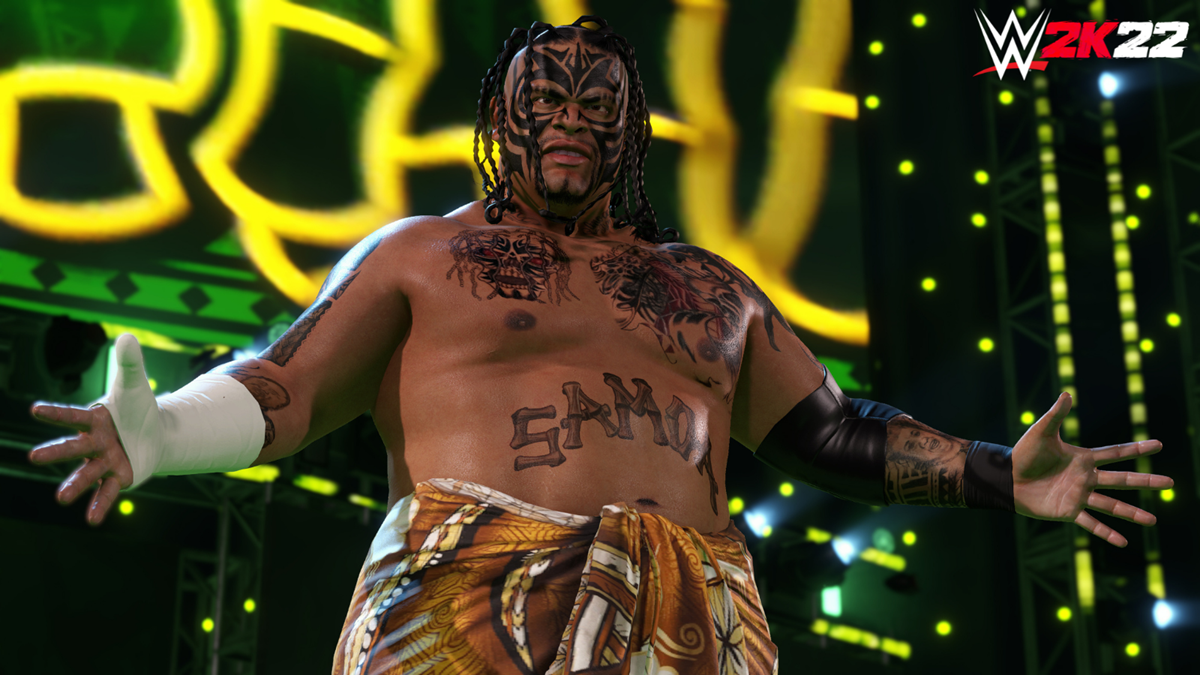 WWE 2K22 Umaga