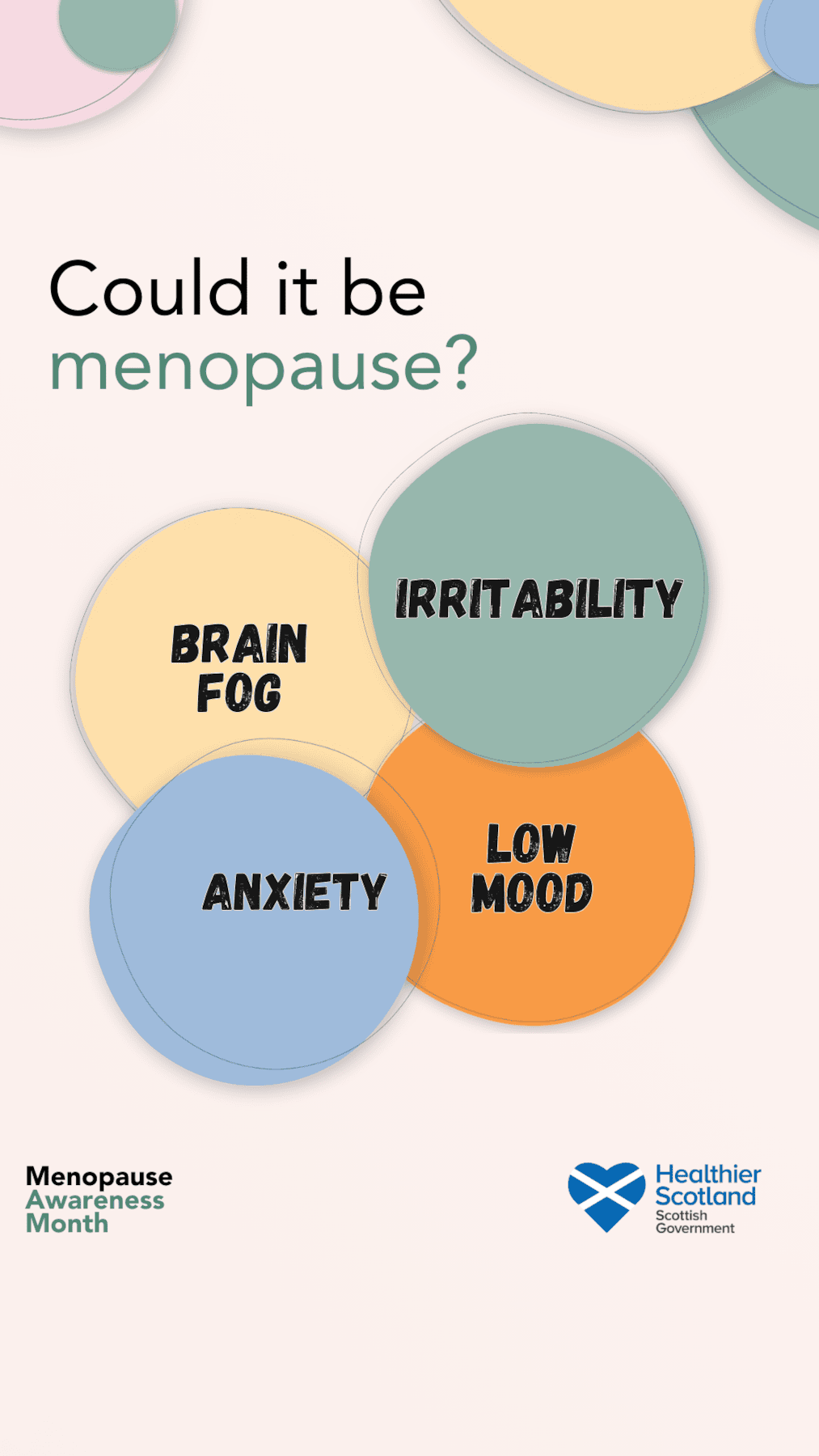 Social static -  Graphic 2 - 9x16 story - Menopause