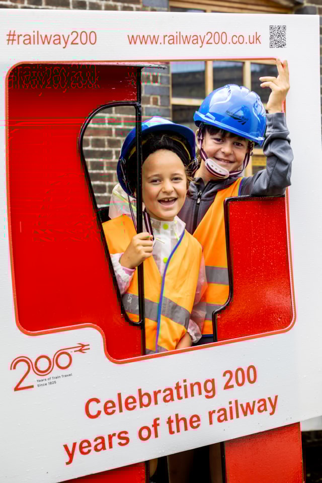 Thumbs up in hi-vis: Thumbs up in hi-vis