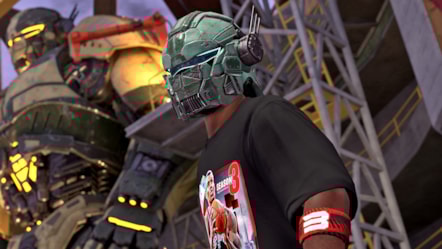 NBA 2K25 Season 3 Mechanical Helmet