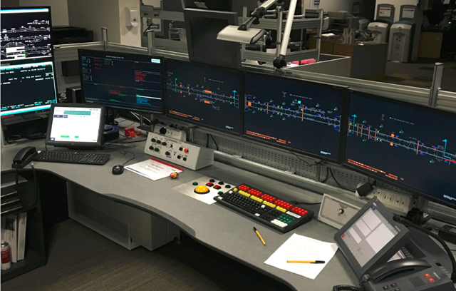 The new Rhyl workstation is now in operation at the Wales Railway Operating Centre