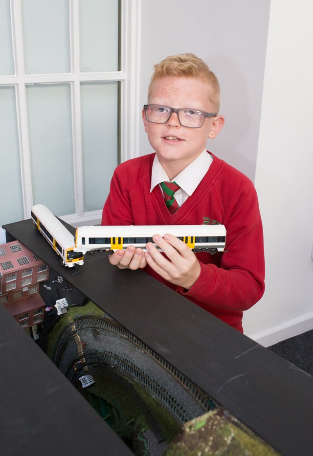 Rail safety model railway