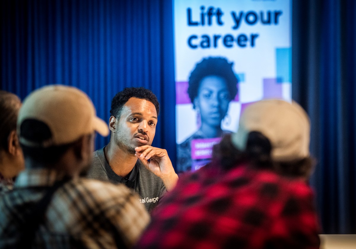 Photo from a LIFT your career event hosted at Google HQ