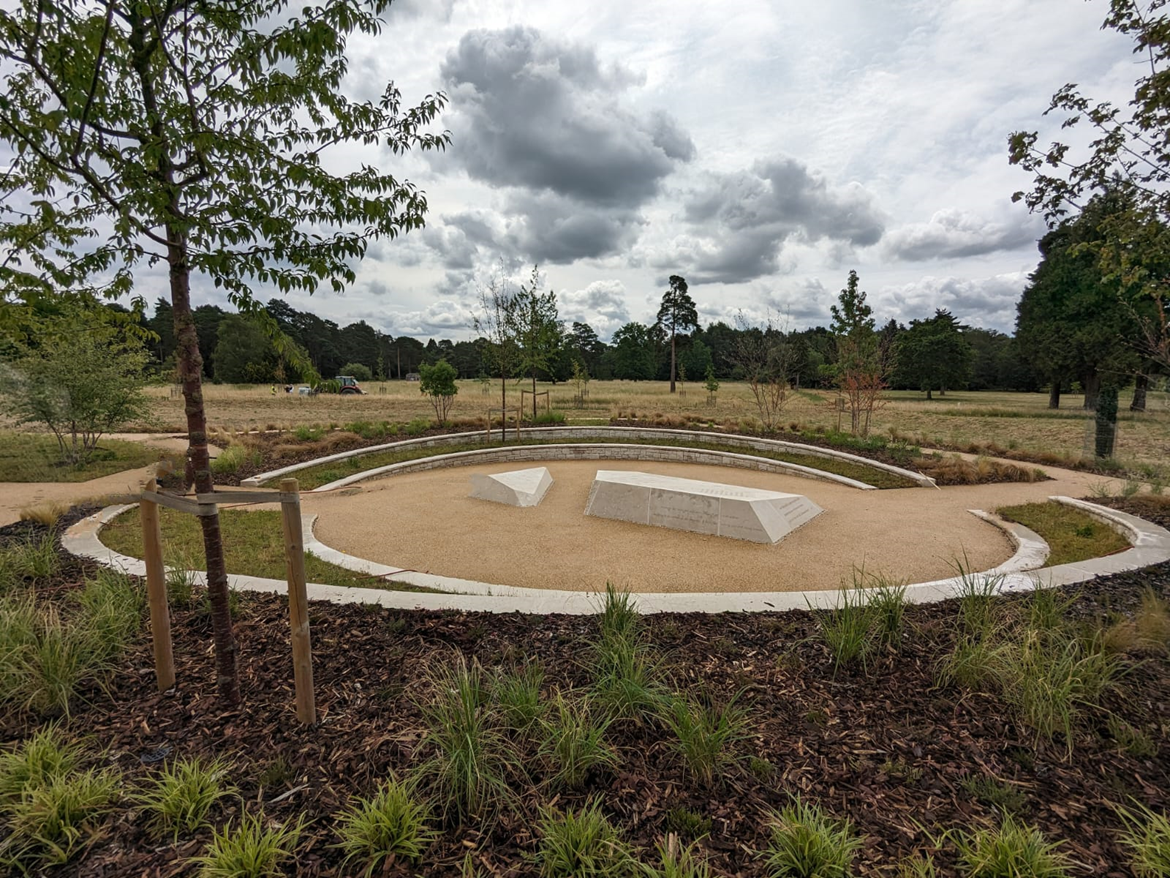 HS2 marks reinterment of Euston remains with memorial monument: Memorial in Brookwood Cemetery, Surrey