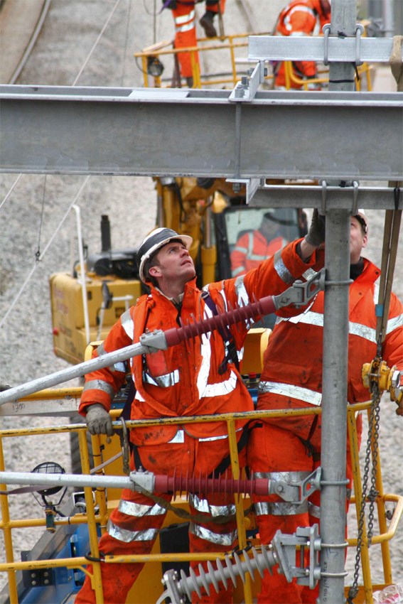 West Coast - overhead line work