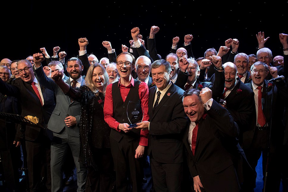 Rossendale Male Voice Choir winning