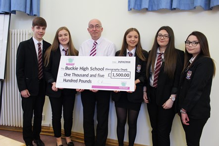 Youth engagement praised as Buckie pupils win prize