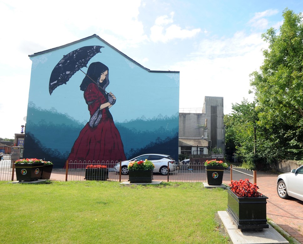 St Marnock Square mural crop