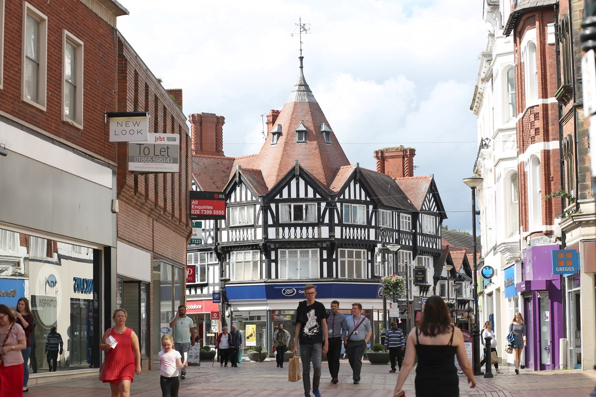 Wrexham Town Centre