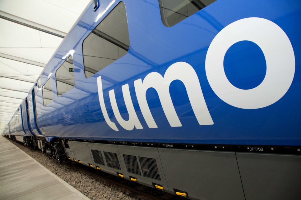 Lumo named 'best overall operator' at world passenger awards after only one year in operation