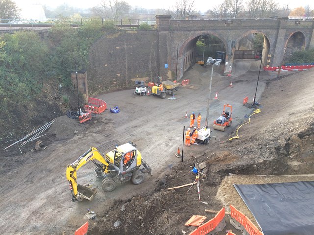 Bolina Road under construction