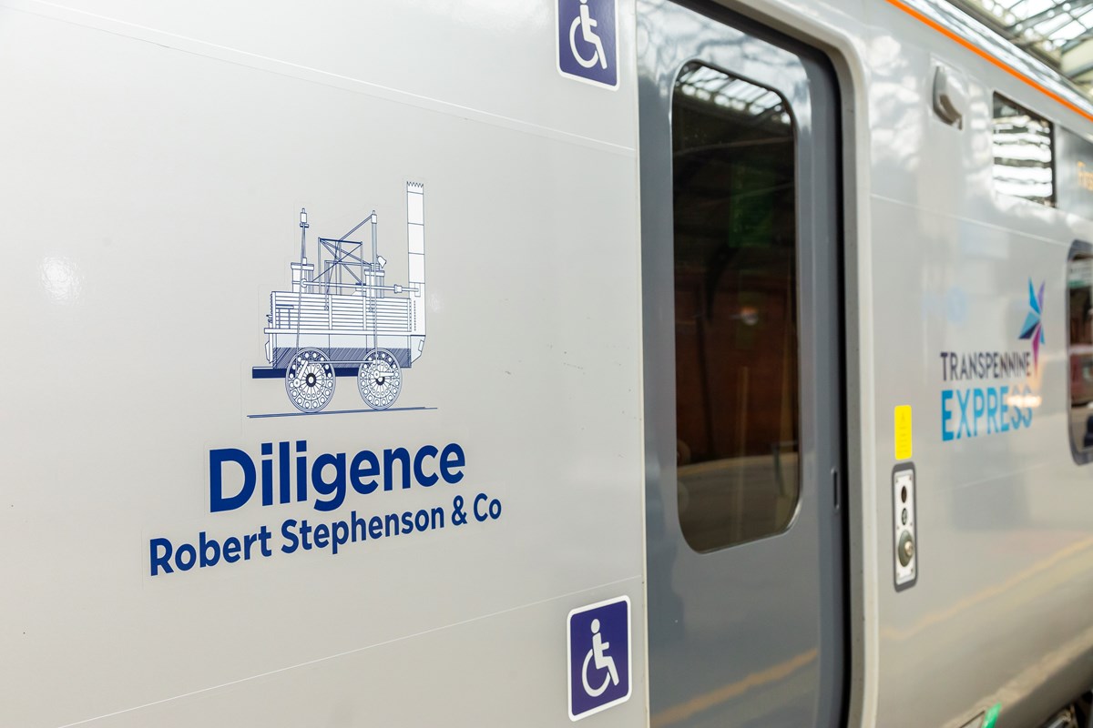 'Diligence' at Darlington Station