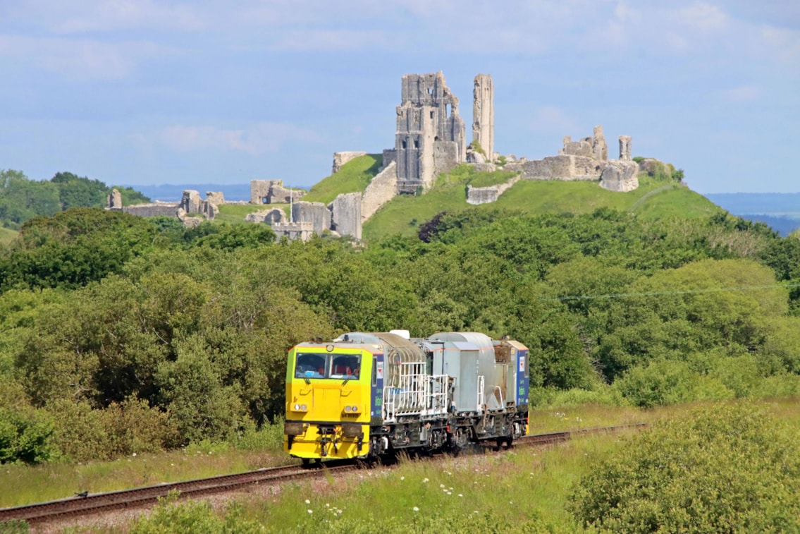 Balfour Beatty NR weed-killing train Corfe Castle Tuesday 11 June 2024 ANDREW PM WRIGHT (1)