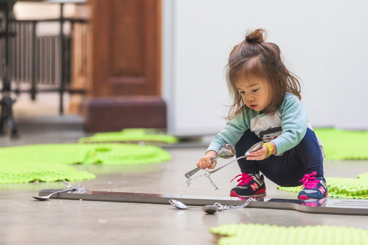 Baby Week Leeds 4: Baby Week run from November 14-20 in Leeds - the city where it first began ten years ago. Pictured: a young girl enjoying Baby Week activities in a previous year. Credit © Fiona Finchett