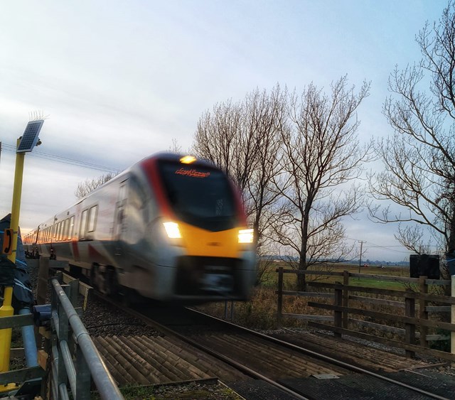 Wherry lines fully re-open following completion of 23 days of engineering works: Wherry lines User worked crossing