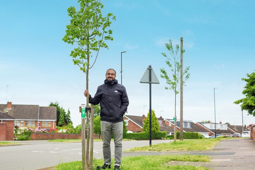 New charity initiative enables Leeds residents to get trees planted outside their homes.: Trees for Streets sponsor 0