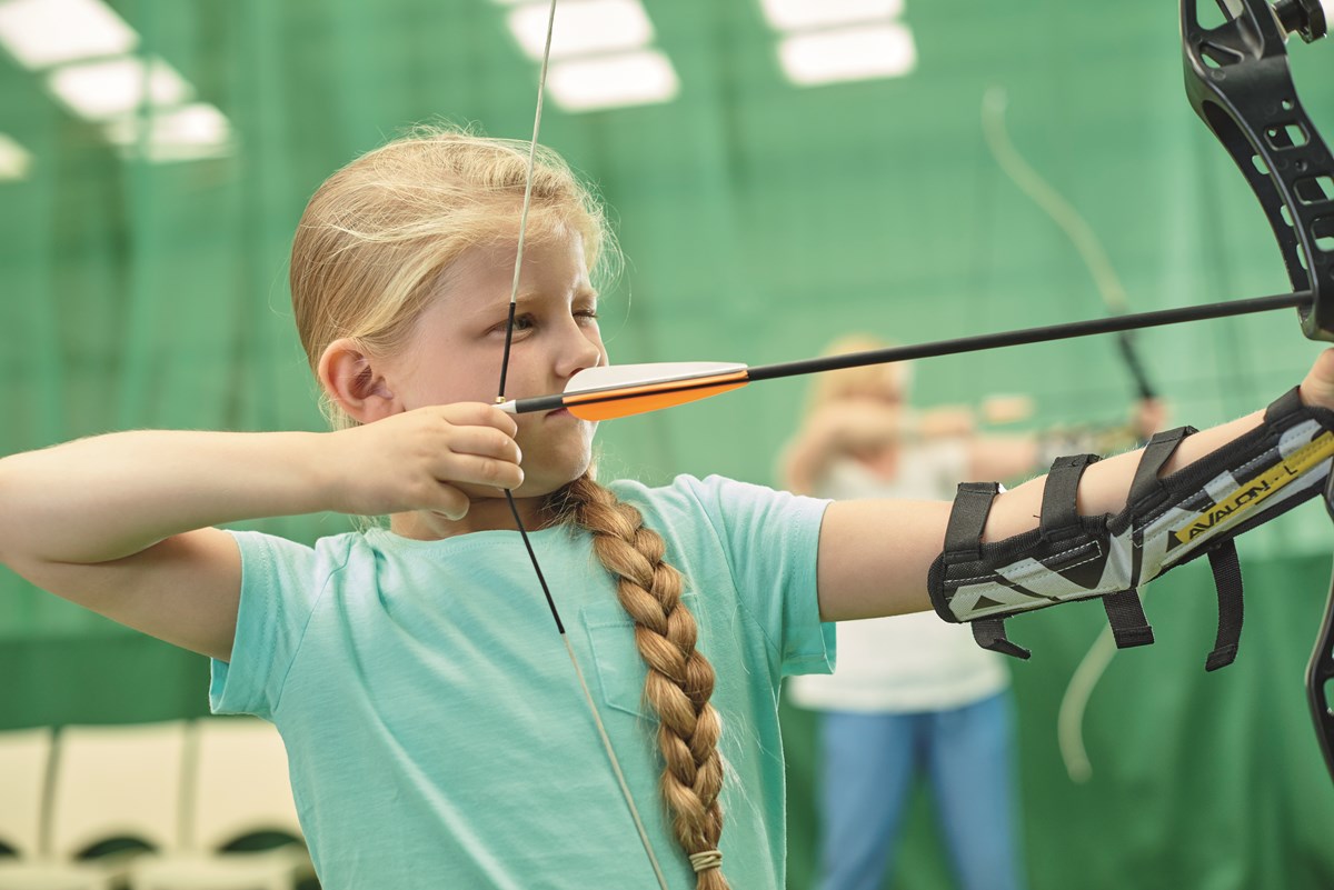 Archery at Thornwick Bay