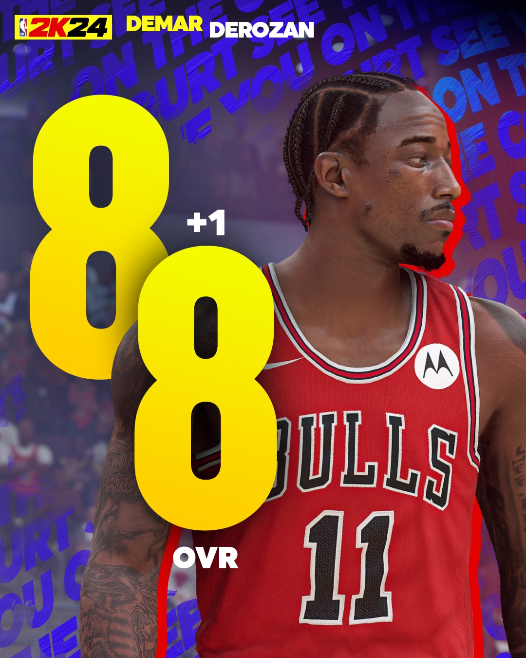 NBA 2K24 Ratings Update 9 Demar DeRozan