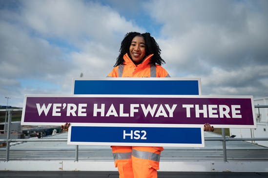 HS2 is halfway towards its target of creating 2,000 apprenticeships