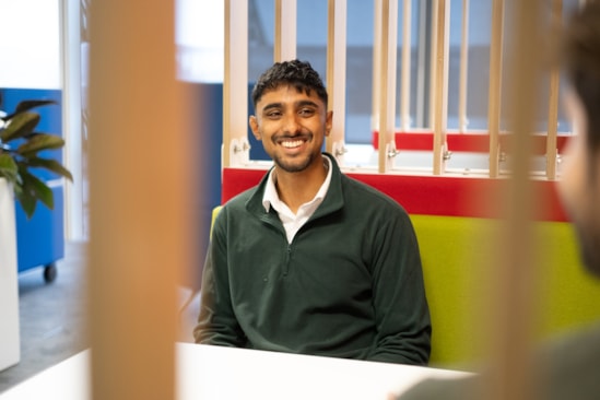 Rayhaan Rahman, customer service apprentice