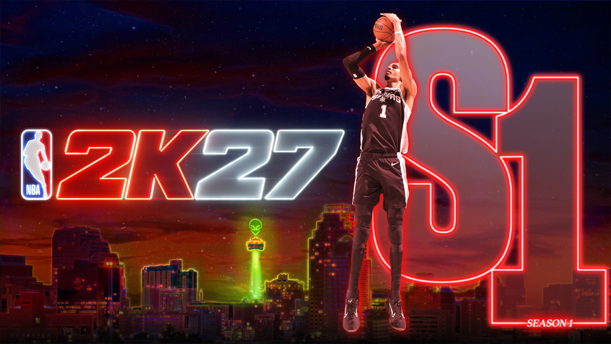 NBA 2K27 Season 1 Key Art