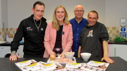 Barod cookery class with Minister for Mental Health and Wellbeing Sarah Murphy