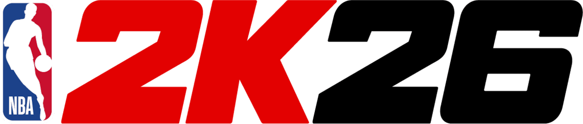 NBA 2K26 Logo Red Black