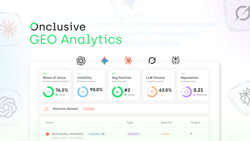 GEO Analytics US Launch