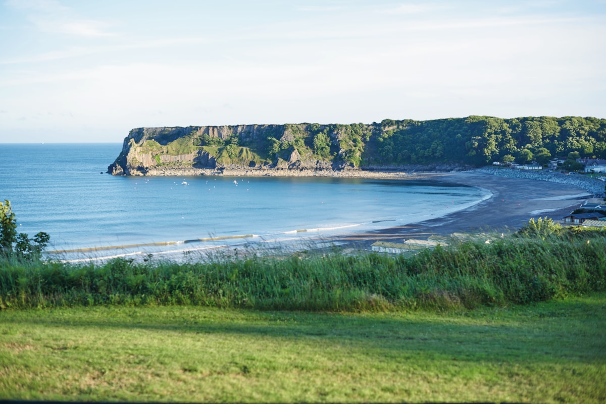 Lydstep Beach bay view