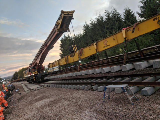 Network Rail and Transport for Wales Rail Services thank passengers following Craven Arms railway upgrade: Craven Arms Upgrade