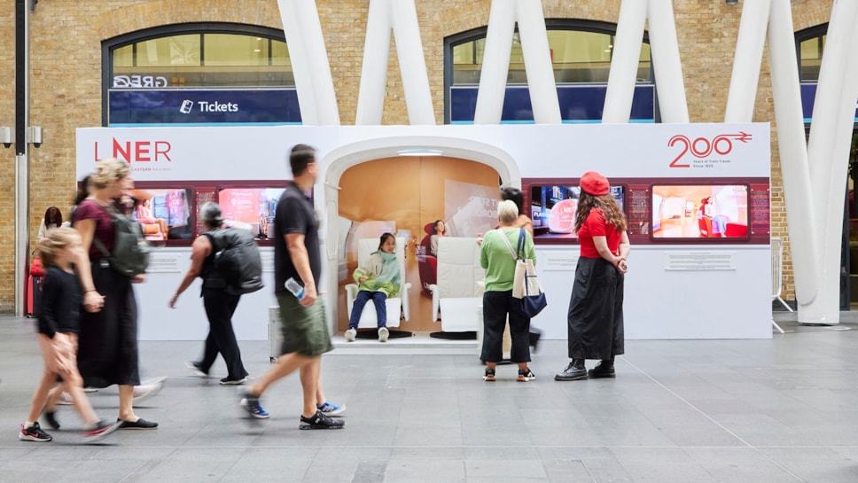 LNER Train of the Future at King's Cross