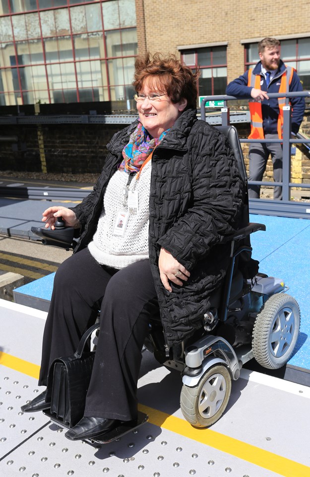 Accessibility Thameslink 6: Network Rail access and inclusion manager Margaret Hickish